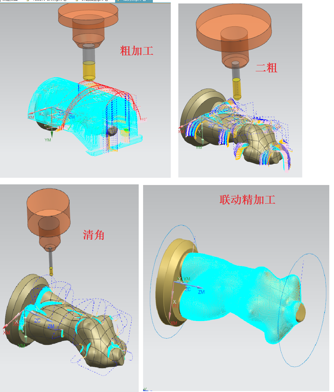 正版UG软件，UG软件代理，UG软件五轴编程的案例介绍